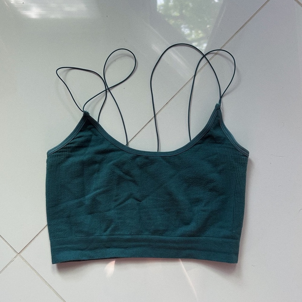 Teal Seamless Out From Under UO bralette